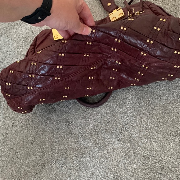 Treesje Leather Handbag with Gold Hardware - Picture 5 of 6